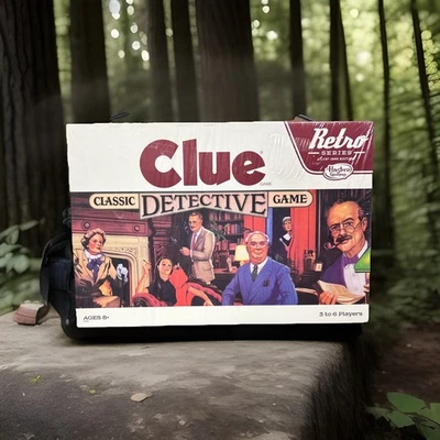 Hasbro Clue Retro Board Game Retro Series Clue 1986 Edition Brand New - Image 1 of 4
