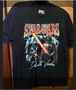 Camiseta Star Wars Darth Vader Gráfica 2XL Negra Por Mad Engine 100% Algodón Para Hombres C - Imagen 1 de 3