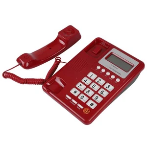 Home Hotel Przewodowy telefon przewodowy Telefon stacjonarny Biuro Stały stacjonarny Tele ETUI - Zdjęcie 1 z 9