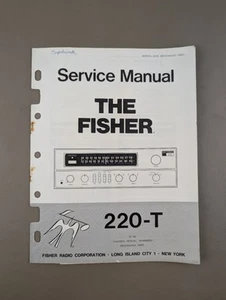 The Fisher 220-T Service Manual D-1138 - Picture 1 of 2