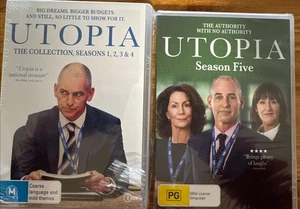 Utopia: Season 1-4 & 5 (DVD, 8 Discs) NEW - Picture 1 of 3