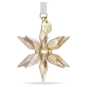 Swarovski Kristall Jahresedition Festive 3D Ornament 2025, goldfarben, 5701505 - Bild 1 von 4