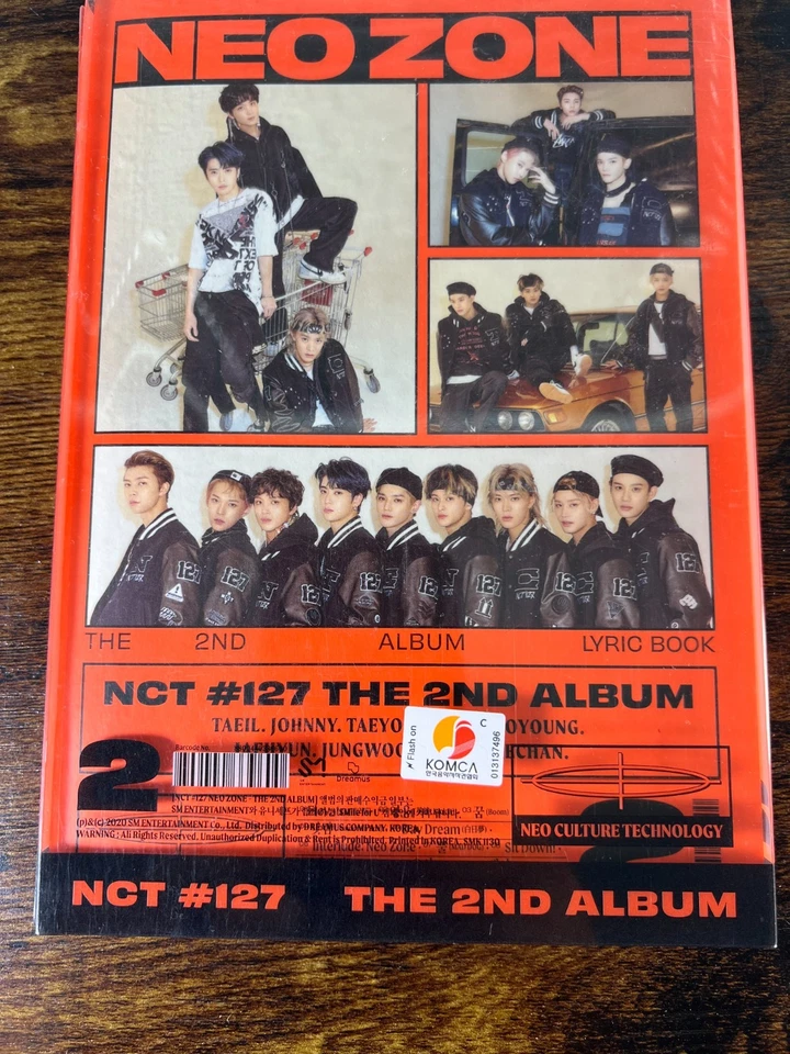 NCT 127 NEO ZONE THE 2ND ALBUM C ver - Everything Included - Taeil Photocard - Image 1 of 4