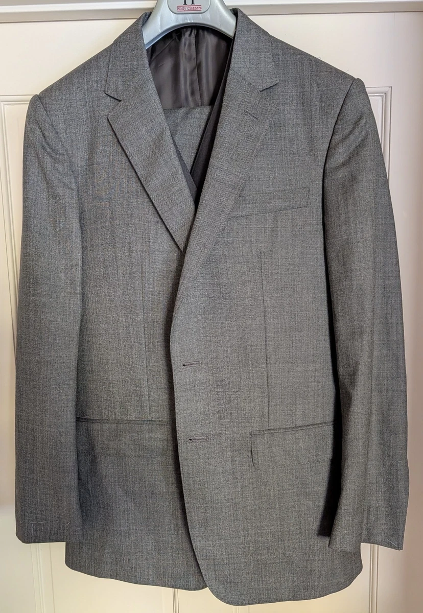 Hobberlin’s Limited × Savile Row jacket Savile Row Leather Bomber Jacket Men's XL Genuine Brown Genuine