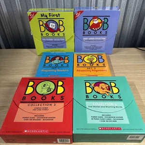 Bob Books 6 Sets Collection 3 6 Beginning Readers 1 2 Sight Words Pre readers - Picture 1 of 1