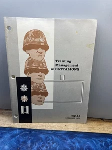 Vintage Military Training Management in Battalions TC: 21-5-7 December 1977 - Imagen 1 de 5