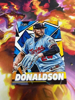 2021 Topps Fire #116 Josh Donaldson - Image 1 of 3
