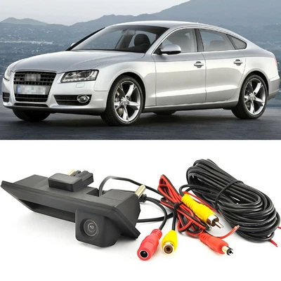Trunk Handle CCD Rear View Backup Camera Parking for Audi A5 2009-2016 - Image 1 of 4