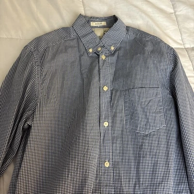 Camisa de vestir azul liso de H&M para hombre | Calce ajustado | Talla S Foto 1 de 2