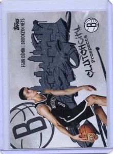 Baloncesto Topps 2025-26 - embrague City Prospects Egor Demin (RC) #CC-8 redes - Imagen 1 de 2