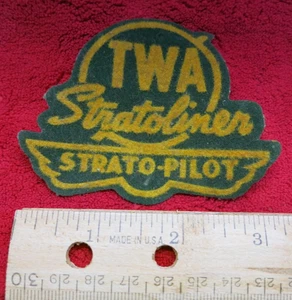 TWA Stratoliner Strato-Pilot Vintage Patch RAR! - Bild 1 von 4