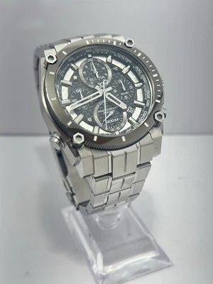 Bulova 98B405  Precisionist Chronograph Stainless Steel Quartz Mens Watch Used - Image 1 of 4