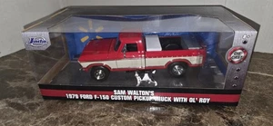 JADA Diecast Sam Waltons 1979 Ford F-150 w Ol Roy Dog SEALED ( SCALE 1/24) - Picture 1 of 6