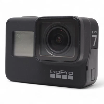 GoPro HERO7 Black 4K Action-Kamera - Display kratzerfrei  - geprüft, vom Händler - Bild 1 von 4