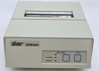 STAR DP8340 Dot Matrix Printer (No Power Adapter!) - Image 1 of 4
