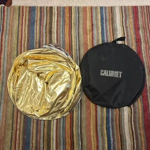 CALUMET ZIPDISC 131cm TRANSLUCENT  REFLECTOR REFLECTER  - Picture 1 of 6