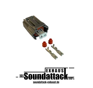 Stecker Injektor Einspritzdüse Denso 2 Polig Nippon 6195-0043 Honda DL 090 - Bild 1 von 3