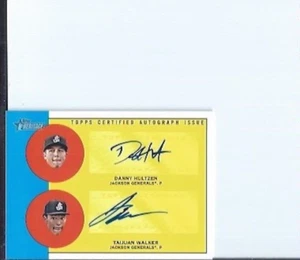 Walker / Hultzen 2012 Topps Heritage Minors Dual Autographs #ed / 15 - Picture 1 of 1