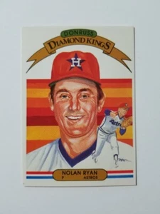 NOLAN RYAN 1982 DONRUSS DIAMOND KINGS BASEBALL CARD #13 HOUSTON ASTROS - Picture 1 of 2
