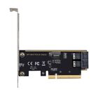 PCIE 8X to 2SFF8643 Extension Card Converters Card Easy Installation for Gamers
