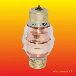 (10-200) pF 25 kV 73 A 30 MHz VAKUUM VARIABLER TRIMMER KONDENSATOR KP1-3 (КП1-3) - Bild 1 von 4