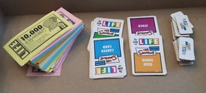 36 Cards, 24 Tiles & Play money from 2004 THE SIMPSONS Game of Life - Picture 1 of 1