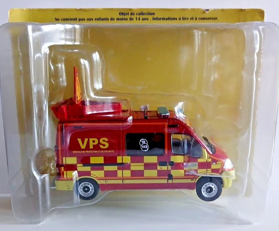 DIE CAST POMPIERI - RENAULT MASTER II LANERY PROTECTION - [033] - Scala 1:43 - Immagine 1 di 1