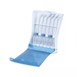 Water Flosser 6 Count Replacement Tips with Case, Convenient, Hygienic and Sturd - Picture 1 of 12