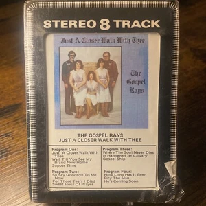 The Gospel Rays - Just A Closer Walk With Thee (8Track New Sealed) T202038 - Picture 1 of 5