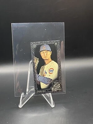 2019 Topps Allen and Ginter X #371 Yu Darvish Black Mini - Image 1 of 2