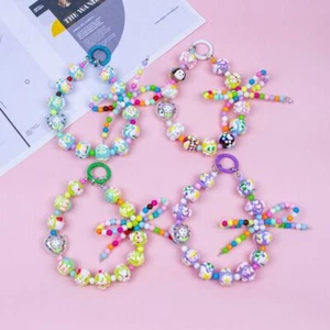 Acrylic Mobile Phone Strap Handmade Bag Charm Pendant Sweet Hanging Ornament - Photo 1 sur 12