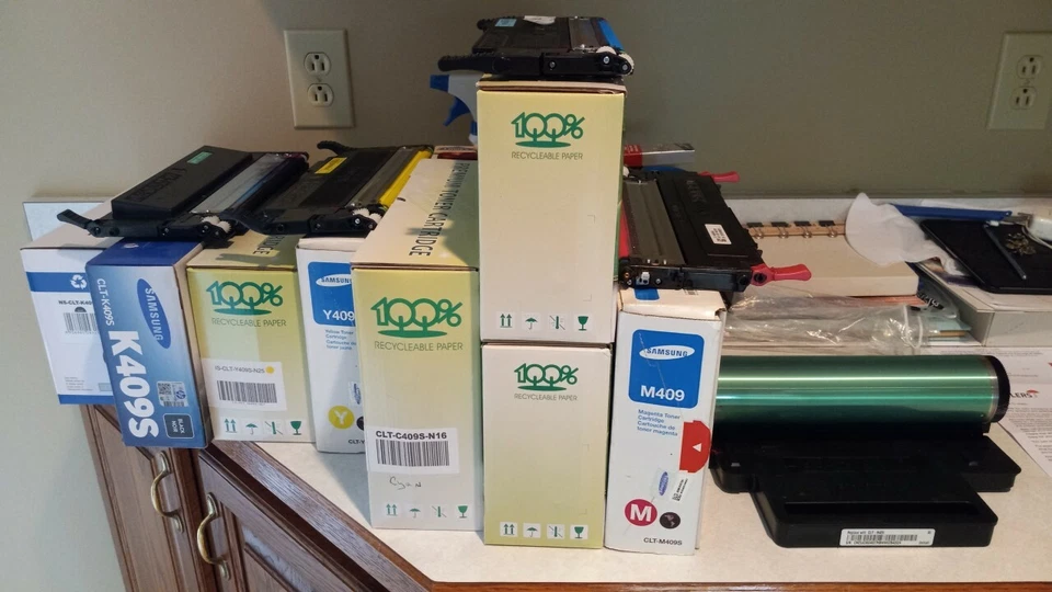 Ink Cartridges for Samsung Color Laser Printer - THIS IS A DEAL!!!! - Image 1 of 1