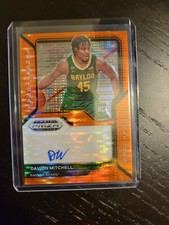 Davion Mitchell Auto Draft Picks SS-DMI /19 🔥🔥 Sensational Signatures