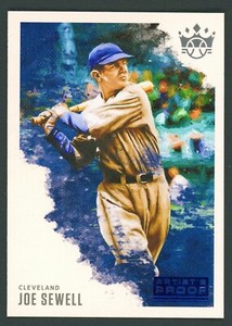 JOE SEWELL - 2020 PANINI Diamond Kings - CARD #1 - CLEVELAND INDIANS