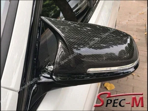 Cubierta de espejo de fibra de carbono estilo M4 de repuesto para BMW F01 F02 LCI 7 2012-2015 - Imagen 1 de 2