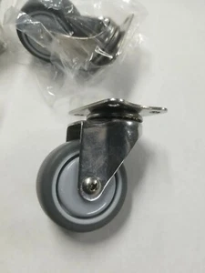  2" Stainless Steel Swivel Casters(40 pcs)(Victory Brand)(304 SS)10 Sets of 4. - Picture 1 of 7