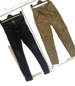 Zwei Paar Konvolut Jungen' Next Jeans Alter 12 und F&F Tarnjeans Alter 12-13. Sehr guter Zustand - Bild 1 von 10
