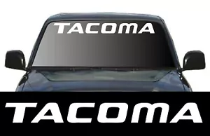 Windshield Banner Vinyl Decal Sticker for Tacoma Toyota SR5 TRD PRO PreRunner - Picture 1 of 7
