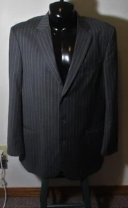 40 Reg. EMANUEL UNGARO Black Wool Blazer Suit Jacket Size 40 Reg. - Picture 1 of 6