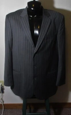 40 Reg. EMANUEL UNGARO Black Wool Blazer Suit Jacket Size 40 Reg. - Image 1 of 4