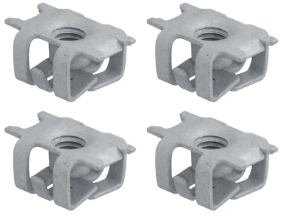 ¡4 tuercas de panel de puerta/guardabarros nuevas! SE ADAPTA A MOPAR RAM WRANGLER DURANGO PACIFICA ETC Foto 1 de 4