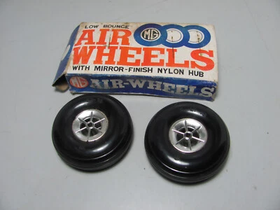 Vintage MG Japan Low Bounce Model Airplane Wheels LT-70 NOS As Shown - image 1 of 4