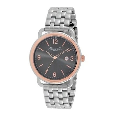 Reloj para hombre Kenneth Cole New York KC9257 moderno núcleo esfera gris bisel oro rosa Foto 1 de 4