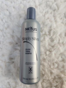 Nexxus Simply Silver Colour Toning Shampoo 10.1 oz (060) - Picture 1 of 3