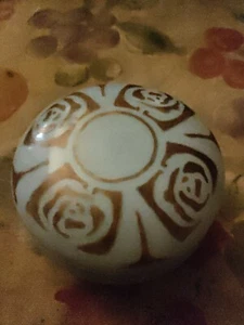 1930 Limoges Porcelain Vanity Powder Jar - Picture 1 of 13