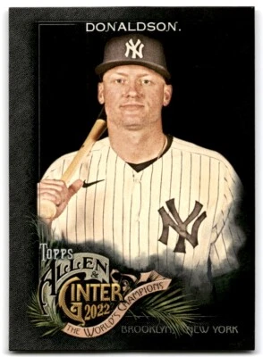 2022 Topps Allen & Ginter X Josh Donaldson New York Yankees #10 - Image 1 of 2