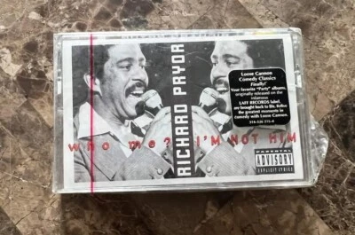 Who Me? I'm Not Him by Richard Pryor Cassette Tape Nov 1994 PolyGram New Sealed - Image 1 of 4
