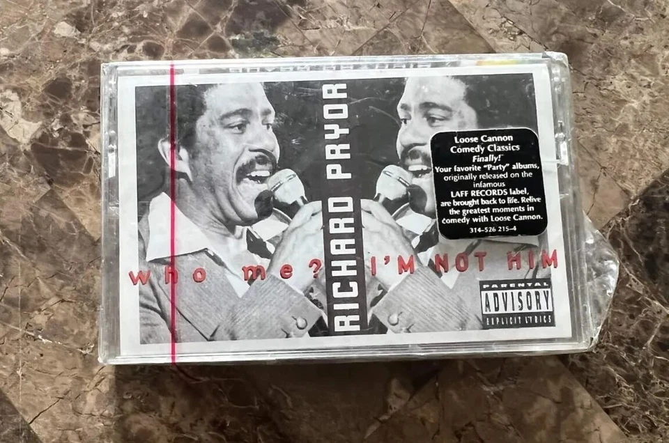 Who Me? I'm Not Him by Richard Pryor Cassette Tape Nov 1994 PolyGram New Sealed - Image 1 of 4
