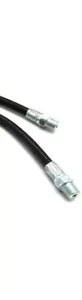 12" Flexible Grease Gun Hose with Grease Gun Connector and End- 4500 psi -2 Pack - Picture 1 of 2
