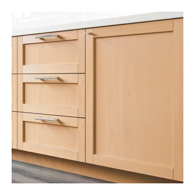 1 件宜家 Bjorket 桦木抽屉前部适用于 Sektion 厨房橱柜 15 英寸 x 5 英寸 302.676.15 — 第 1/2 张图片